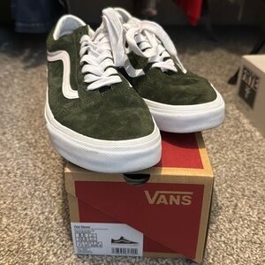 Vans Old Skool Ph Suede Grape Leaf Green Shoes Sneakers Size 10